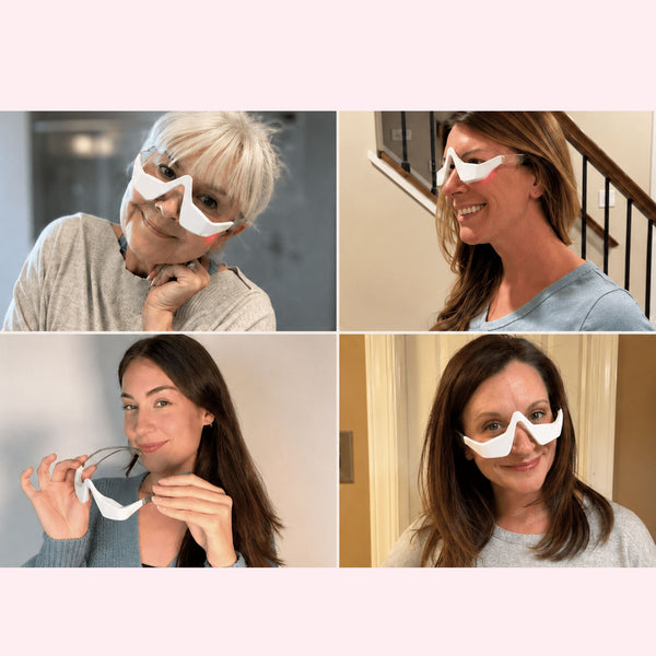 RevitalEyes® 2 en 1: terapia de luz roja + EMS para eliminar las bolsas de los ojos