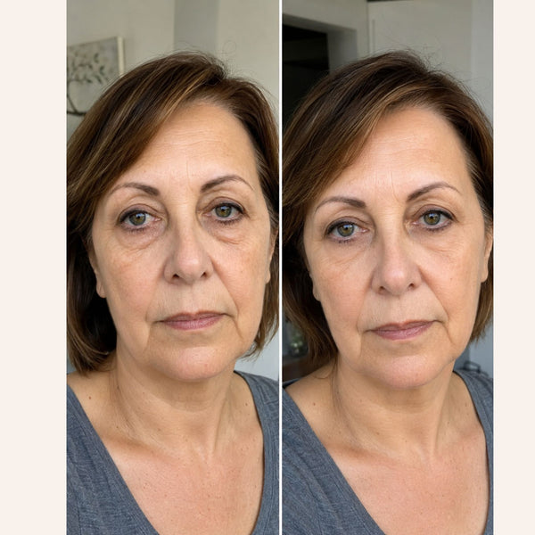 RevitalEyes® 2 en 1: terapia de luz roja + EMS para eliminar las bolsas de los ojos